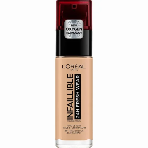 L'Oreal L’Oreal Infallible 24H Fresh Wear Foundation 200 Sable Dore/Golden Sand Best