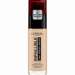 L'Oreal L’Oreal Paris Infallible 24H Fresh Wear 130 True Beige 30ml Clearance