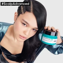 L'Oreal L’Oreal Professionnel Serie Expert Scalp Advanced Anti-Oiliness 2-in-1 Deep Purifier Clay Mask 250ml New