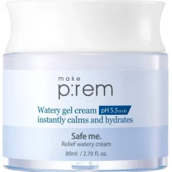 Make P:rem Safe Me. Relief Watery Cream 80ml New