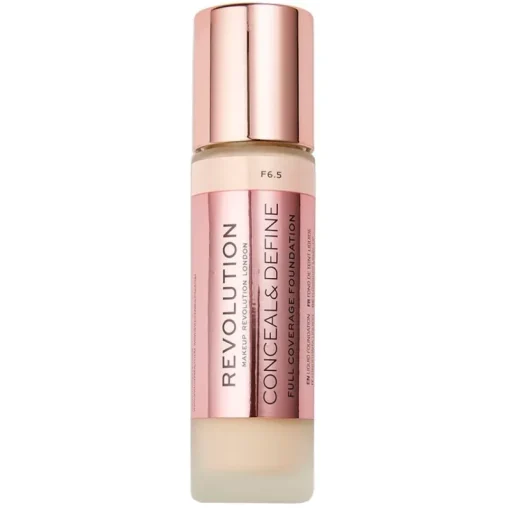 Makeup Revolution Conceal & Define Foundation F6.5 New