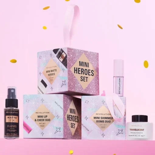 Makeup Revolution Mini Shimmer Bomb Duo Gift Set Sale