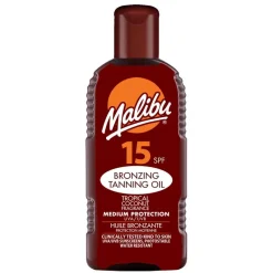 Malibu Bronzing Tanning Oil SPF 15 200ml Fashion