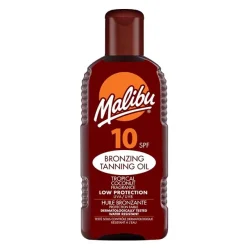 Malibu Bronzing Tanning Oil SPF10 200ml Clearance