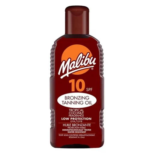 Malibu Bronzing Tanning Oil SPF10 200ml Clearance