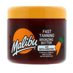 Malibu Fast Tanning Bronzing Butter with Beta Carotene 300ml Hot