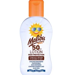 Malibu Kids Sun Lotion SPF50 200ml New