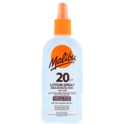 Malibu Lotion Spray SPF 20 200ml Clearance
