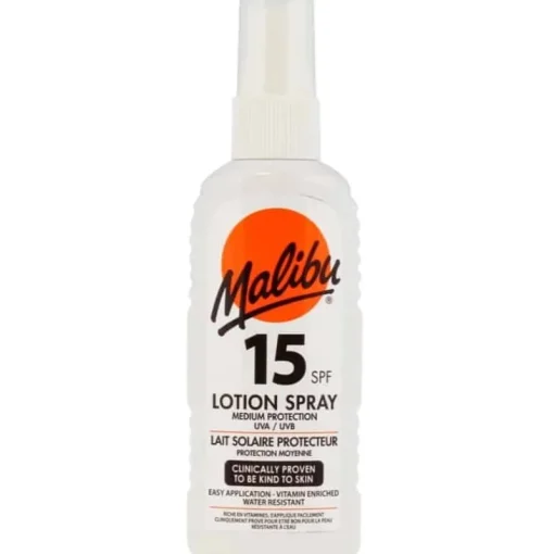 Malibu Sun Lotion Spray SPF15 100ml Best