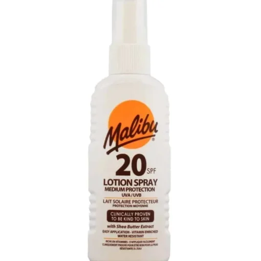 Malibu Sun Lotion Spray SPF20 100ml Sale