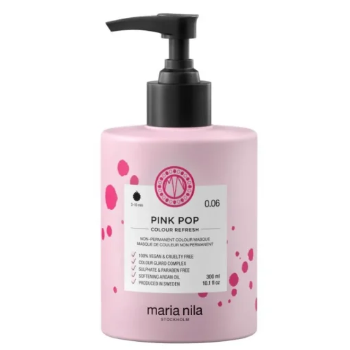 Maria Nila Colour Refresh 0.06 Pink Pop 300ml New
