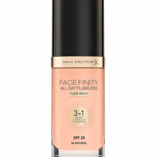 Max Factor Facefinity 3 In 1 Foundation 50 Natural Hot