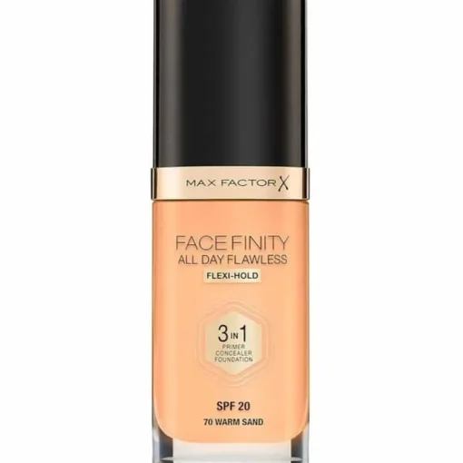 Max Factor Facefinity 3 In 1 Foundation 70 Warm Sand Hot