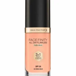Max Factor Facefinity 3 In 1 Foundation 64 Rose Gold Outlet