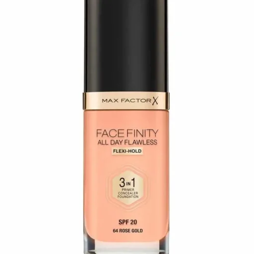 Max Factor Facefinity 3 In 1 Foundation 64 Rose Gold Outlet