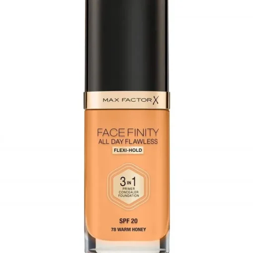 Max Factor Facefinity 3 In 1 Foundation 78 Warm Honey Sale