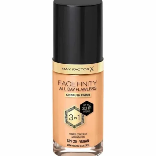 Max Factor Facefinity 3 In 1 Foundation 76 Warm Golden Discount
