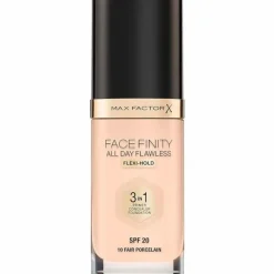 Max Factor Facefinity 3 In 1 Foundation 10 Fair Porcelain New