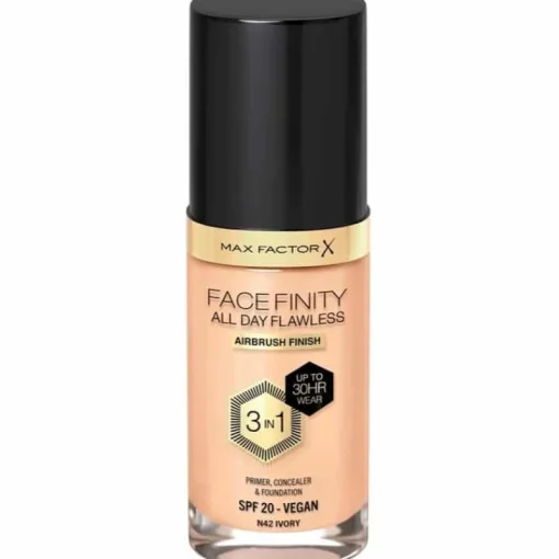 Max Factor Facefinity 3 In 1 Foundation 42 Ivory Clearance