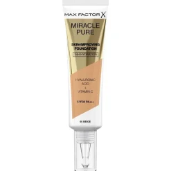 Max Factor Miracle Pure Skin-Improving Foundation 55 Beige 30ml Sale