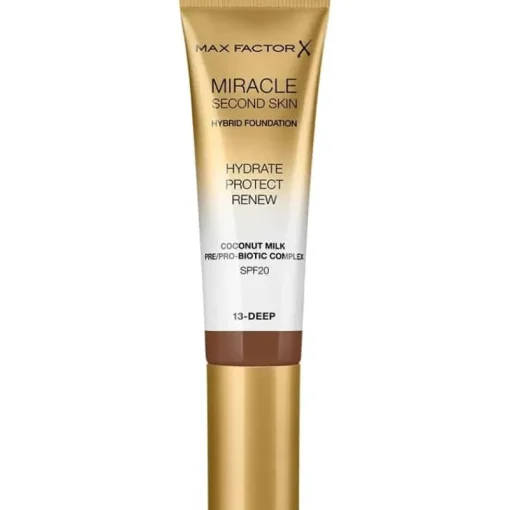 Max Factor Miracle Second Skin Foundation 13 Deep Sale