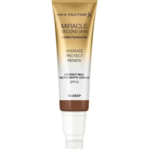 Max Factor Miracle Second Skin Foundation 13 Deep Sale
