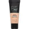 Maybelline Fit Me Matte + Poreless Foundation – 112 Soft Beige Outlet