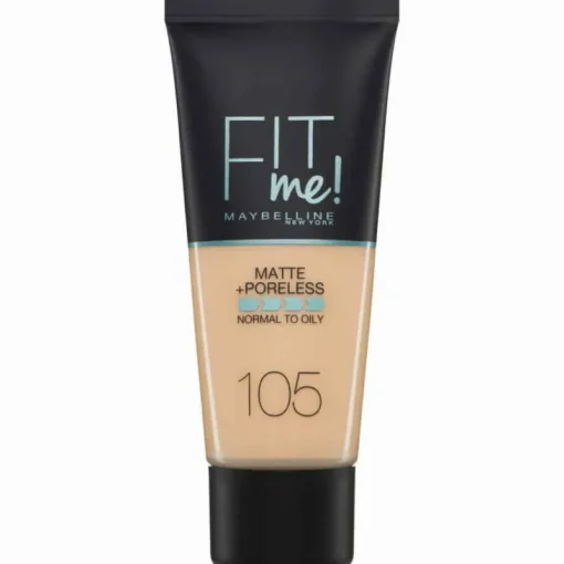 Maybelline Fit Me Matte + Poreless Foundation- 105 Natural Ivory Discount