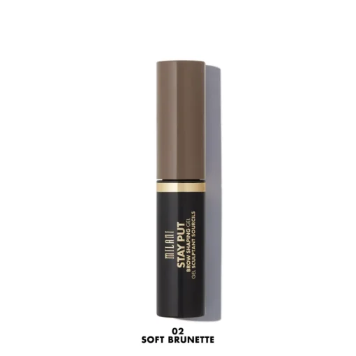Milani Stay Put Brow Shaping Gel – 02 Soft Brunette Discount