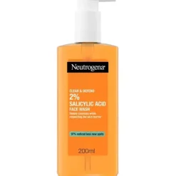 Neutrogena Clear & Defend 2% Salicylic Acid Face Wash 200ml Online