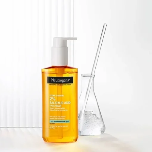 Neutrogena Clear & Defend 2% Salicylic Acid Face Wash 200ml Online