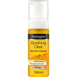 Neutrogena Clear & Soothe Mousse Cleanser 150ml New