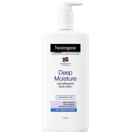 Neutrogena Deep Moisture Hypoallergenic Body Lotion 400ml Clearance