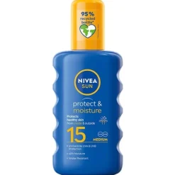 Nivea Sun Protect & Moisture Spray SPF15 200ml Fashion