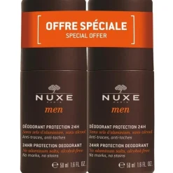 Nuxe Men Deodorant Protection 24H Set 2x50ml Best