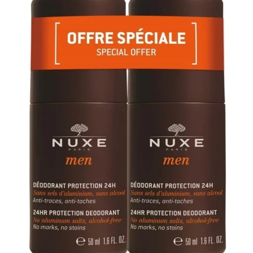 Nuxe Men Deodorant Protection 24H Set 2x50ml Best