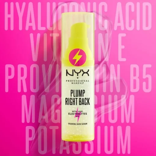 NYX PROF. MAKEUP Plump Right Back Primer + Serum 30ml Best