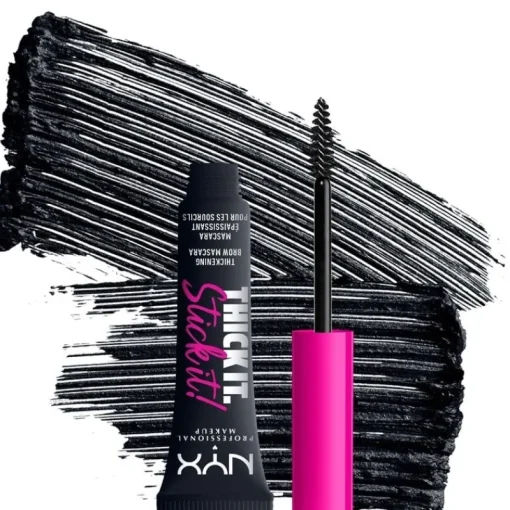 NYX PROF. MAKEUP Thick it. Stick it! Brow Mascara – Black Discount