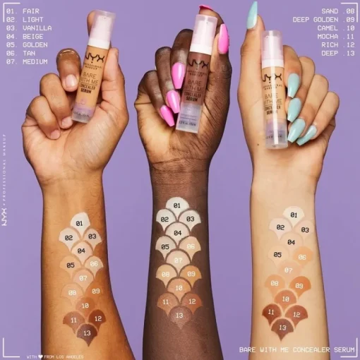 NYX PROF. MAKEUP Bare With Me Concealer Serum 2 Light 9.6ml Sale