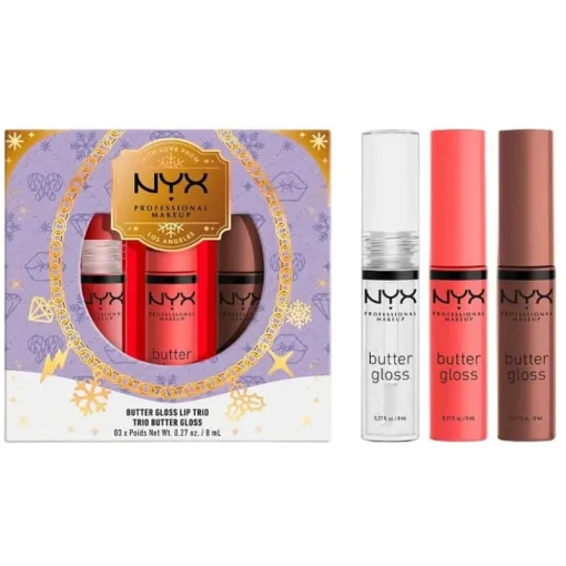 NYX PROF. MAKEUP Butter Gloss Trio Discount
