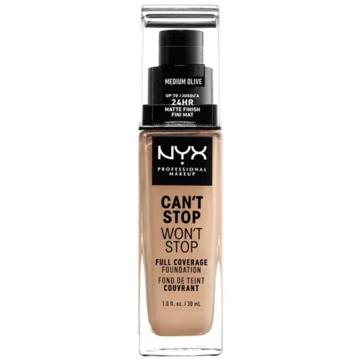 NYX PROF. MAKEUP Can’t Stop Won’t Stop Foundation – Medium Olive Clearance