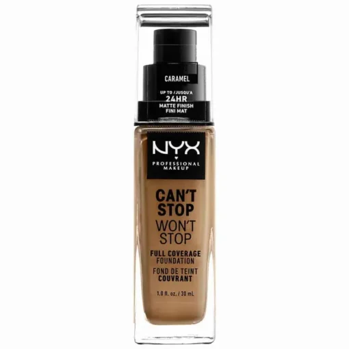 NYX PROF. MAKEUP Can’t Stop Won’t Stop Foundation – Caramel New