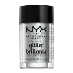 NYX PROF. MAKEUP Face & Body Glitter – 07 Ice 2,5g Best