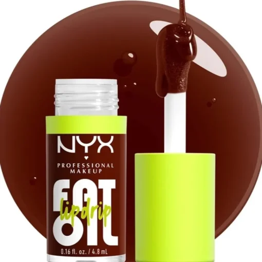 NYX PROF. MAKEUP Fat Oil Lip Drip 4.8 ml Status Update Fashion