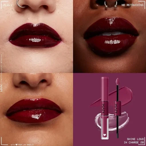 NYX PROF. MAKEUP Shine Loud Pro Pigment Lip Shine – In Charge Sale