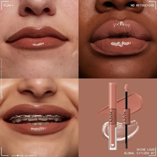 NYX PROF. MAKEUP Shine Loud Pro Pigment Lip Shine – Global Citizen Outlet