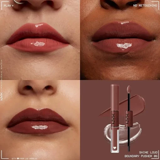 NYX PROF. MAKEUP Shine Loud Pro Pigment Lip Shine – Boundary Pusher Sale