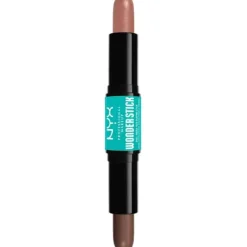 NYX PROF. MAKEUP Wonder Stick Dual-Ended Face Shaping Stick Light Medium New
