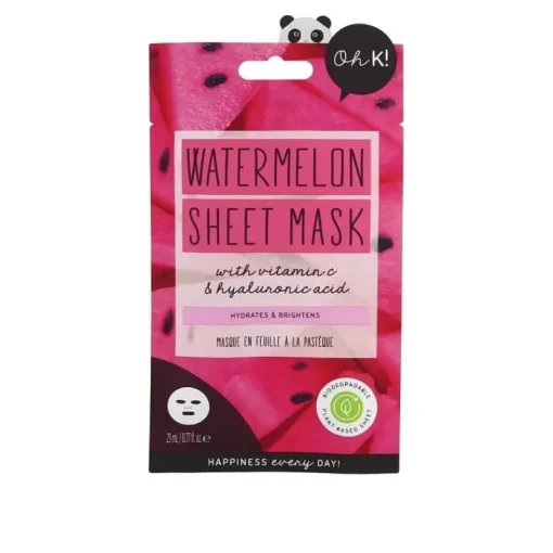 Oh K! Hydrating Watermelon Sheet Mask With Hyaluronic Acid Hot