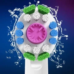Oral-B 3D White Clean Max Toothbrush Head 3pc New